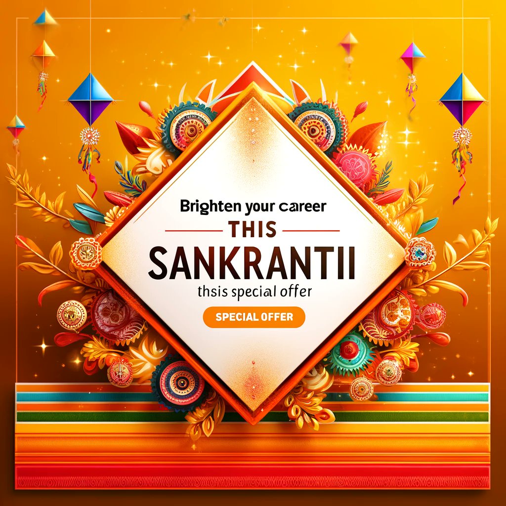 MylearnNest's tweet image. 🎉 #SankrantiSpecialOffer from MyLearnNest Training Academy! 🎉

📅 Offer Valid: 02-01-2025 to 20-01-2025

#CareerGrowth #MyLearnNest #FestiveOffer #DiscountedLearning #15PercentOff #Sankranti2024 #SankrantiCelebration #SankrantiDiscount #LearningFestival #SankrantiOffer