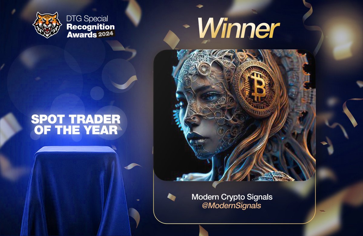 C W E (@cwembassy) on Twitter photo Congratulations to <a href="/ModernSignals/">Modern crypto signals</a> on winning the Spot Trader of the Year 2024 award!
This outstanding achievement is a testament to your expertise, skill, and commitment to excellence in trading. Your success not only highlights your talent but also serves as an inspiration to Congratulations to <a href="/ModernSignals/">Modern crypto signals</a> on winning the Spot Trader of the Year 2024 award!
This outstanding achievement is a testament to your expertise, skill, and commitment to excellence in trading. Your success not only highlights your talent but also serves as an inspiration to