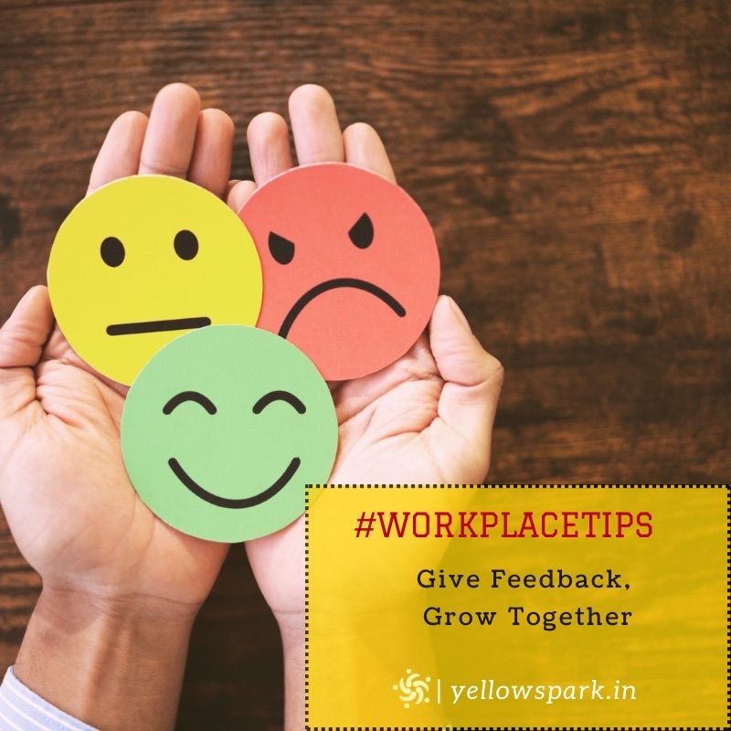YourYellowSpark's tweet photo. #ThursdayTips
Constructive #feedback fosters #growth, builds #trust, and enhances #collaboration.

#HR #HRHacks #Training #Hiring #Coaching #Mentoring #EmployeeEngagement #PeopleManagement https://t.co/FUuwvffotT