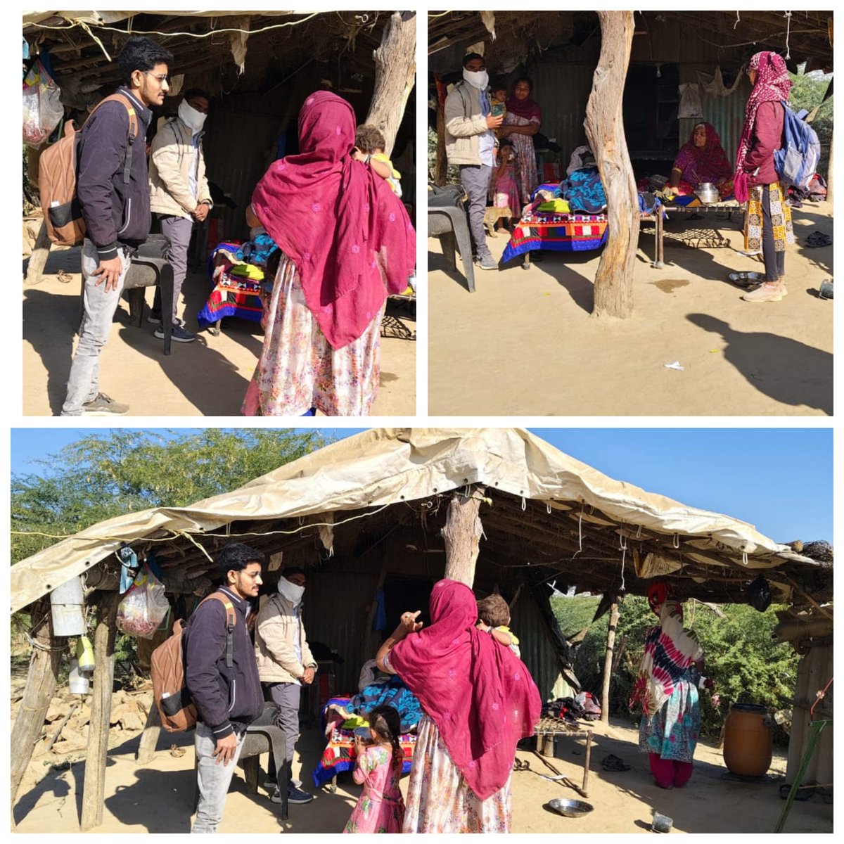 PHC_SUMRASAR's tweet photo. આયુષ્યમાન આરોગ્ય મંદિર-લોડાઇ 2 ના બેરડો ગામ ના ટીબી દર્દી ની વિઝિટ કરવામા આવી.દર્દી ની ચાલુ દવા ચેક કરવામાં આવી સાથે તેને આરોગ્ય શિક્ષણ આપવામાં આવ્યું. https://t.co/InJBBHfnX4