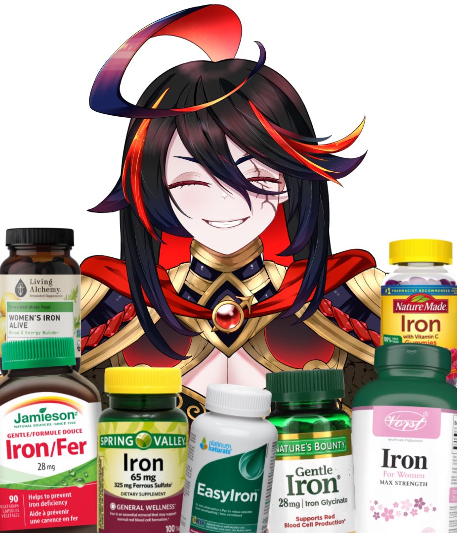AresMythosVT's tweet image. Iron deficiency gang rise up (but not too fast)