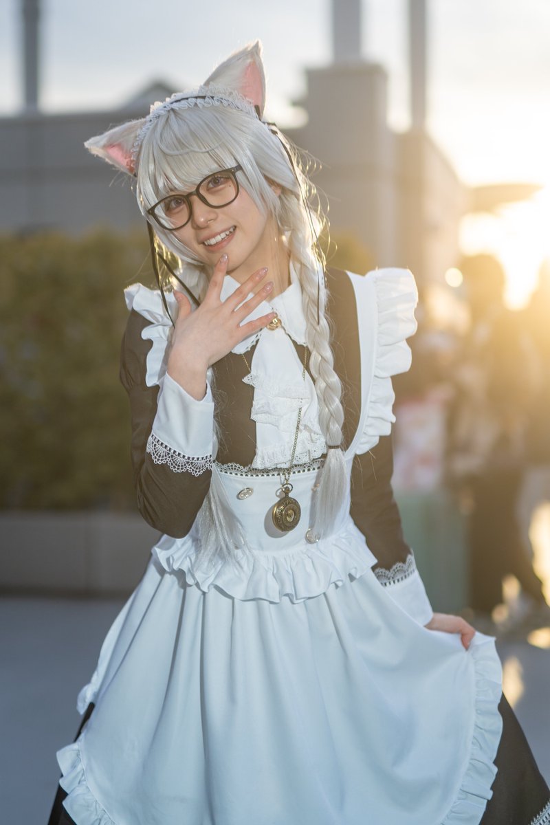 00_kunA's tweet photo. オリジナルコス  
名前はまだない。（@nekoneko_00） 様  

#C105_cos #コミケ105コスプレ https://t.co/LRFEcZCdYt