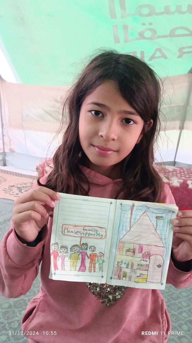 tumblr.com/no0rgaza/77011…
It has been a year of killing and genocide, and here we are displaced from Gaza in a dilapidated tent that does not protect us from the rain and cold, and our bodies have become devoid of life, and filled with pain, fear, I ask for your support.