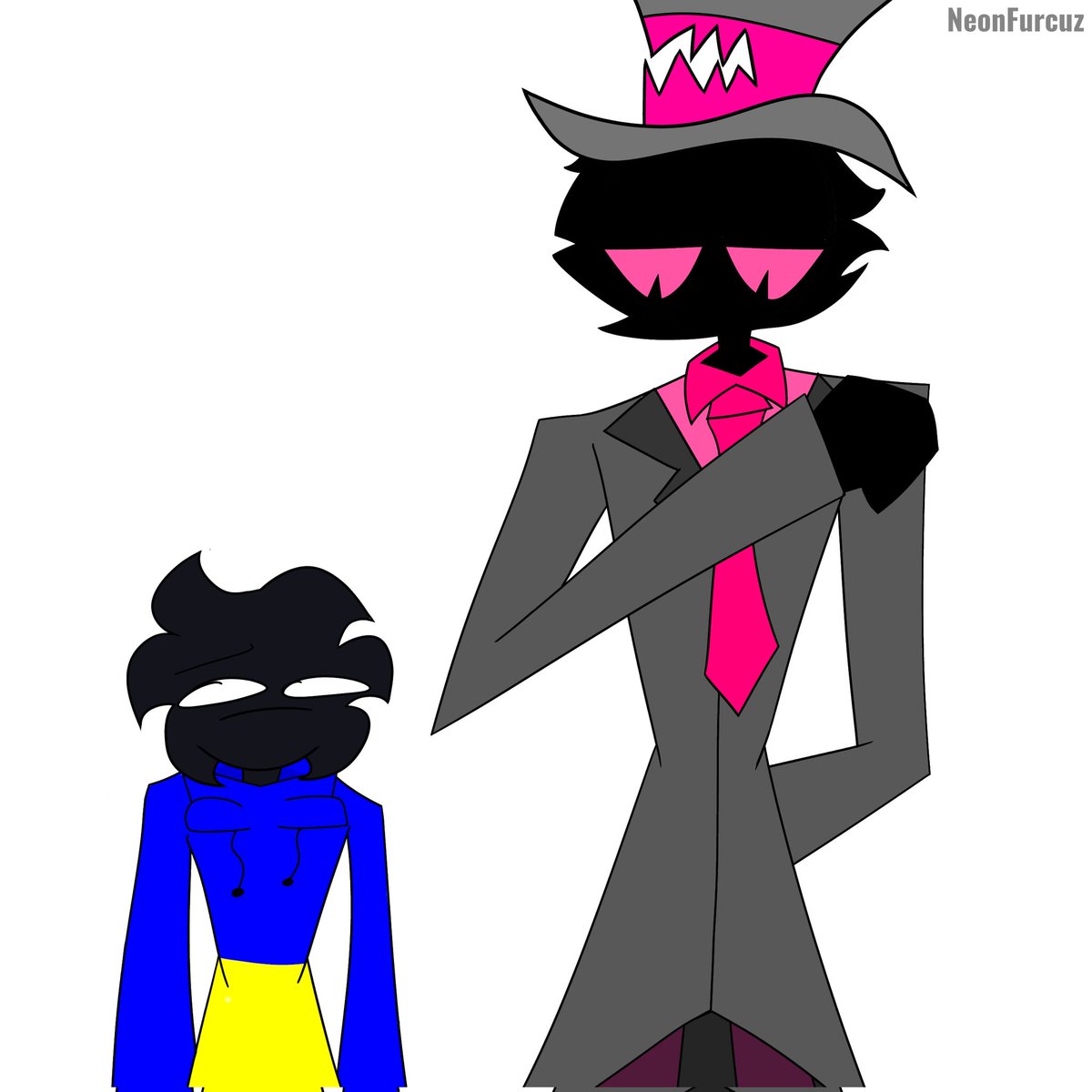 TheRandomshape2's tweet image. I know this year just got started but thee are my very last art for 2024