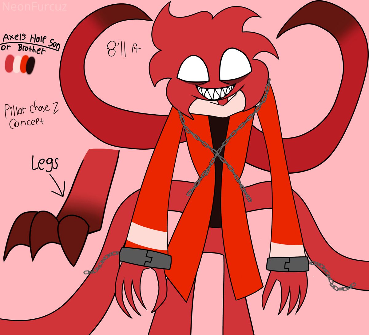 TheRandomshape2's tweet image. I know this year just got started but thee are my very last art for 2024