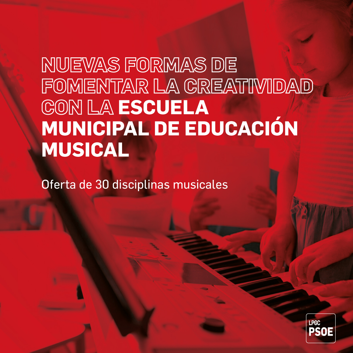 🎶La música potencia la creatividad y las habilidades comunicativas.

En la Escuela Municipal de Enseñanza Musical se ofrecen más de 30 disciplinas para todos los niveles, desde los 4 años hasta para las personas mayores.
