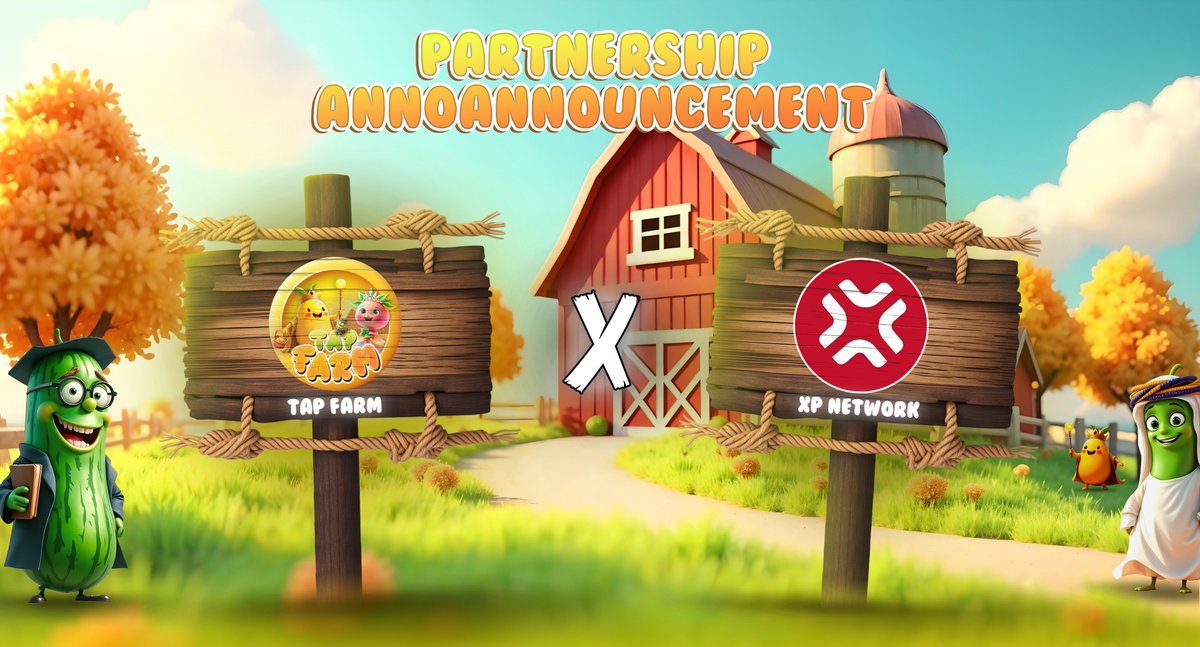 Tap Farm Official (@tapfarmofficial) on Twitter photo 🌟 Exciting Partnership Announcement! 🎉
We’re thrilled to reveal our alliance with <a href="/xpnetwork_/">XP.NETWORK</a>! 🌍✨ Together, we’re boarding on an incredible journey to spark novelty and drive advanced ideas, solving bold chances and radical solutions. 🚀 The future holds endless options, and 🌟 Exciting Partnership Announcement! 🎉
We’re thrilled to reveal our alliance with <a href="/xpnetwork_/">XP.NETWORK</a>! 🌍✨ Together, we’re boarding on an incredible journey to spark novelty and drive advanced ideas, solving bold chances and radical solutions. 🚀 The future holds endless options, and