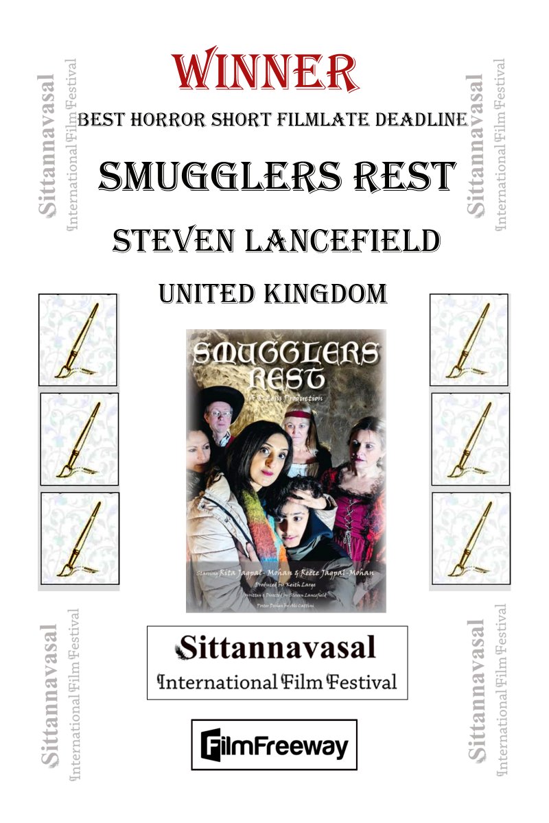KLensUK (@klensuk1) on Twitter photo Kicking off 2025 with another award win from India for our short horror film 'Smugglers Rest' written & directed by <a href="/StevenLancefiel/">Steven Lancefield</a> and starring <a href="/ritajagpal/">Rita jagpal</a> Kicking off 2025 with another award win from India for our short horror film 'Smugglers Rest' written & directed by <a href="/StevenLancefiel/">Steven Lancefield</a> and starring <a href="/ritajagpal/">Rita jagpal</a>