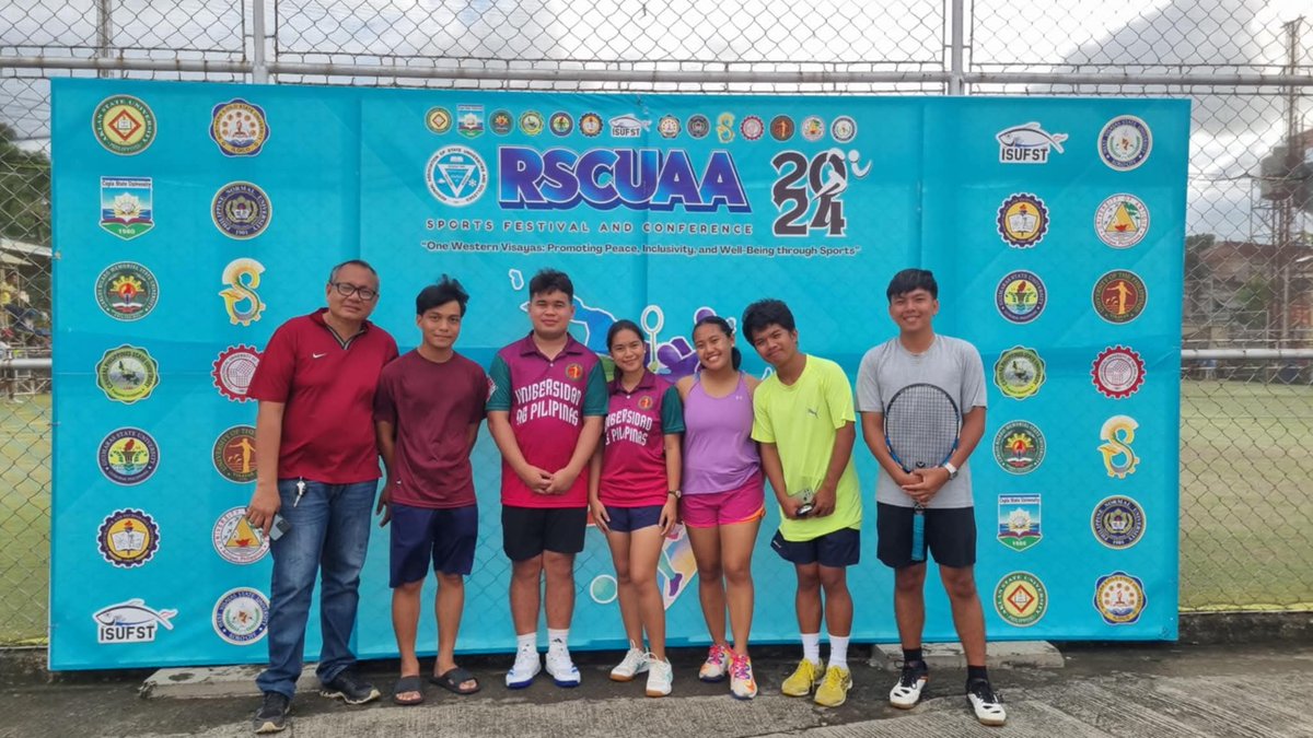 UPVOfficial's tweet photo. Returning on the court after 2019, the UPV tennis Team emerged triumphantly at the 2024 Regional State Colleges and Universities Athletic Association (RSCUAA) VI Sports Festival...

Read: https://t.co/dhT9PrB1vG https://t.co/AwqlbLiO1w