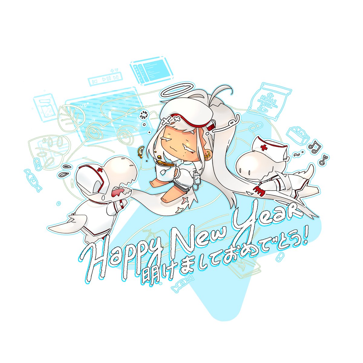 Happy New Year gatr gang! 🎆🎇🎆

I am still sick, but I broke out of my bed to wish you guys an amazing start to 2025 💪😷
#illagatr