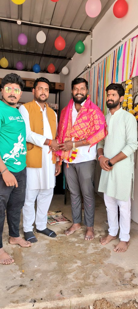 rohitkumar9848's tweet image. Participated in New shop opening at ida bollaram municipality.
Congratulations 🎉 
All the best for the new beginning.