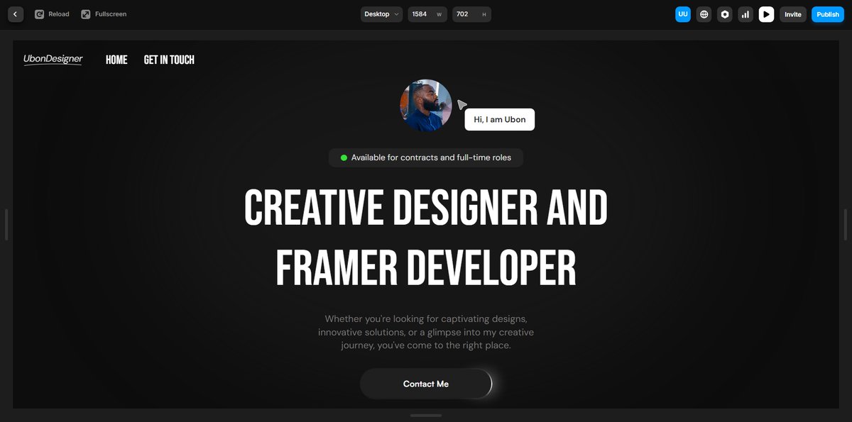 ubondesigner's tweet photo. Don't play with me 😐

Portfolio is 80% done. 🔥 https://t.co/5j2JxpAmEV