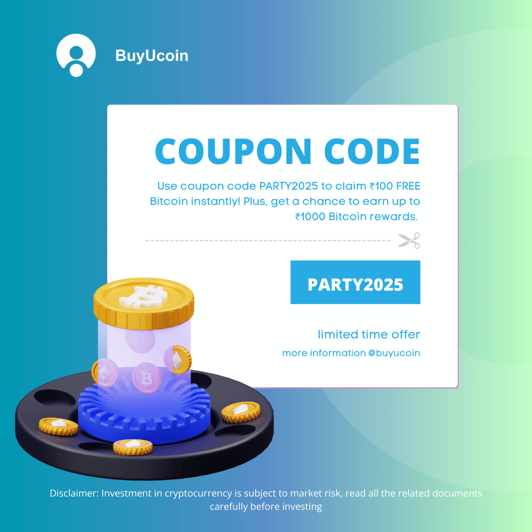 buyucoin's tweet image. BREAKING: 2025 just dropped its first gift—₹100 FREE Bitcoin! 🎁 Use code PARTY2025 and party with up to ₹1000 worth of crypto! 💎 Let’s kickstart the year in style! 🚀✨
bit.ly/3T5fxPJ
#BitcoinPromo #NewYear2025