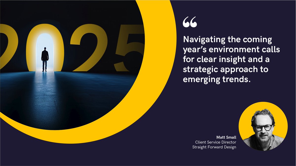 Ready for 2025? Matt Small shares insights on the trends shaping the year ahead and how brands can turn challenges into opportunities. Link in our bio. #2025 #trends #newyear #brand #realityhits #happynewyear #goals
