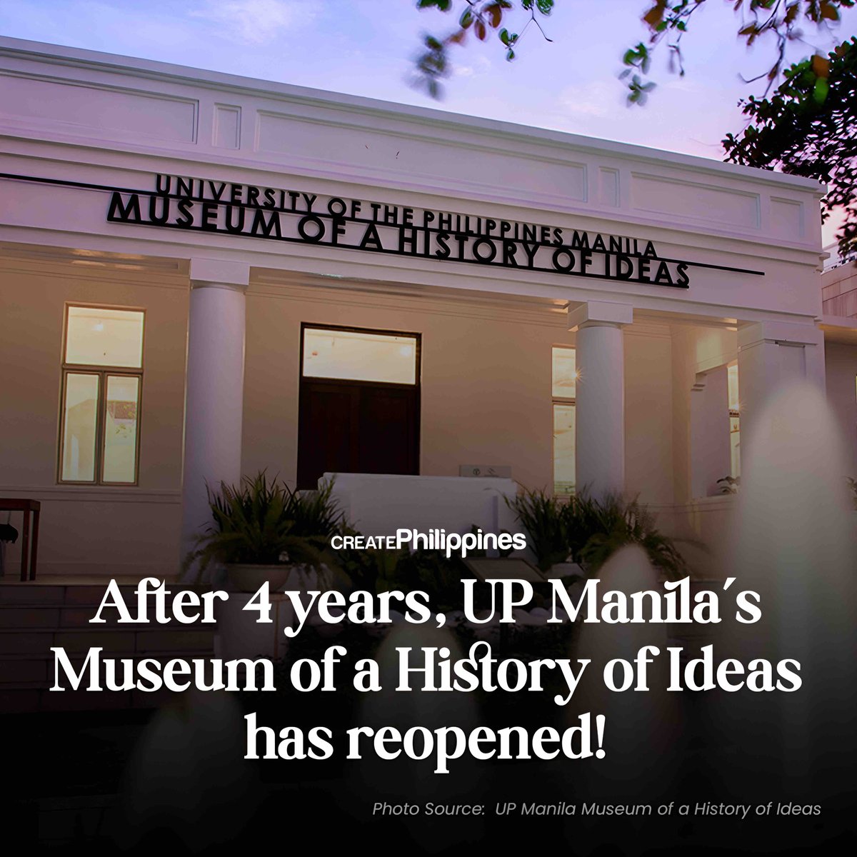 CITEMPh's tweet image. After a four-year hiatus, the UP Manila Museum of a History of Ideas (UPM-MHI) proudly reopened its doors on December 11. This unique institution delves deeper and explores the logic, reasons, and concepts that sparked historical moments.

Read more: citem.ph/p/77731a