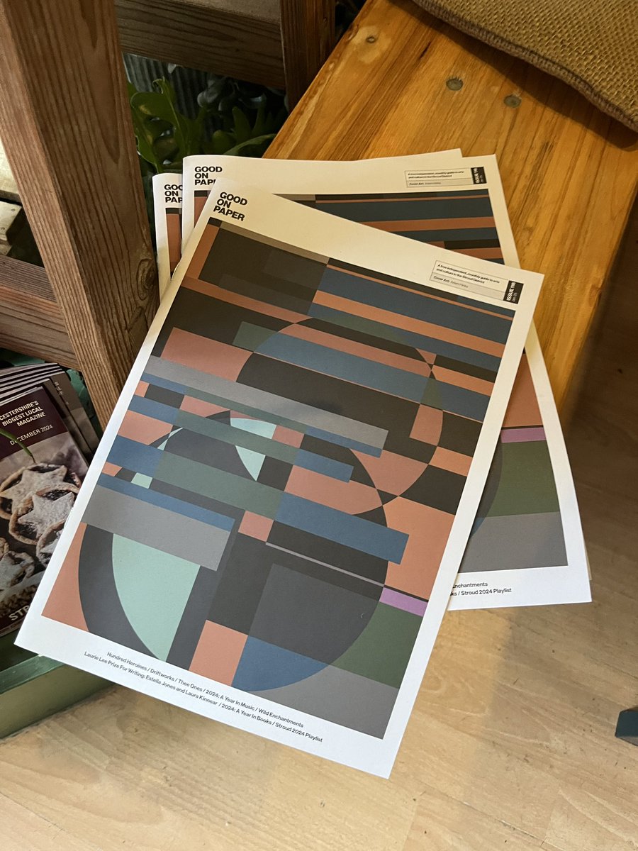 New edition of Good on Paper available from the cafe! #coffee #InStroud #takeaway
