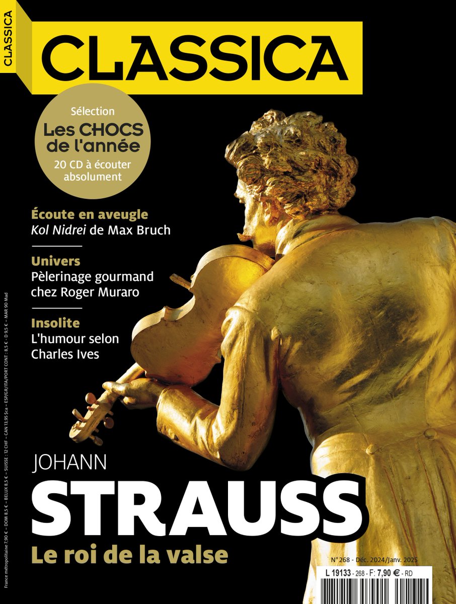 oublier le concert raté du 1er janvier et se replonger dans l'oeuvre du roi de la valse #JohannStrauss <a href="/classicamag/">CLASSICA Magazine</a> <a href="/francemusique/">France Musique</a> <a href="/FranceTV/">France tv</a> 

jeanpierrerousseaublog.com/2025/01/02/les…