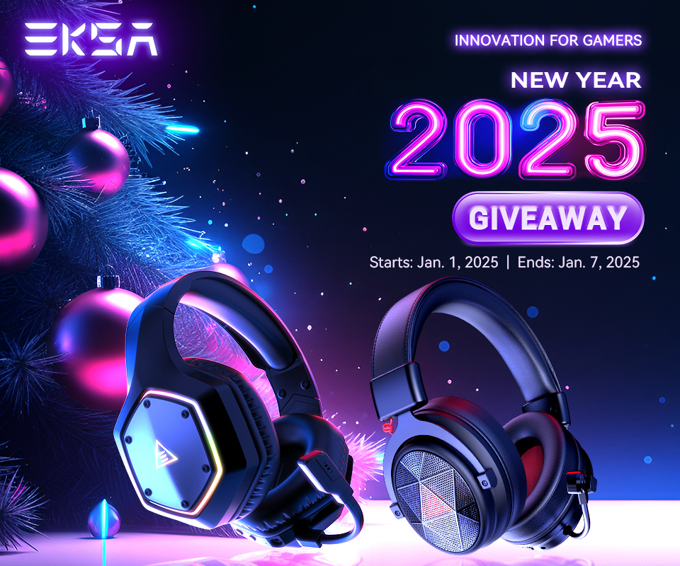 ✨ 2025 starts NOW! ✨
We're saying THANK YOU with an Instagram Giveaway! 🥳
Win our newest gaming headset and dominate your game in 2025! 🎮 

📲 Don’t miss out—join here:  instagram.com/p/DEUJ7HMyjmQ/

#EKSA #NewYearGiveaway #GamingGear #HappyNewYear