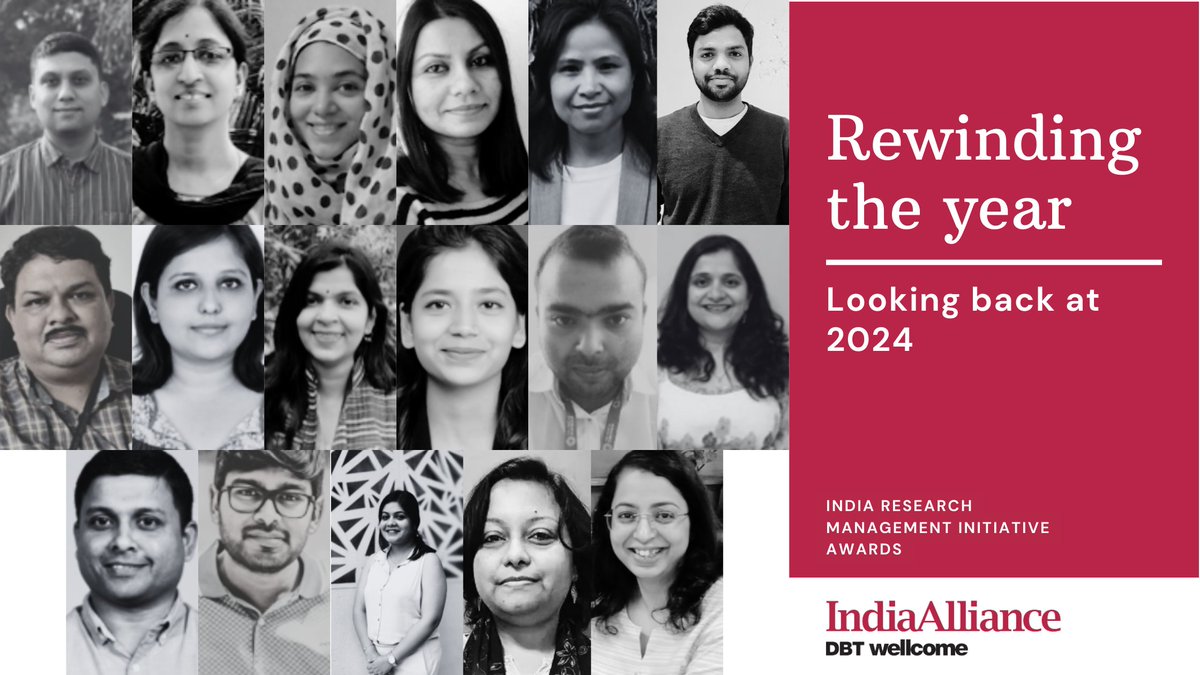 DBT/WT India Alliance (@india_alliance) on Twitter photo Day 7 of Rewinding the Year, looking back at IRMI Fellowships and Grants that will shape the contours of research management in India!
Learn more:
indiaalliance.org/news/rm-grants
indiaalliance.org/news/irmi-fell…
<a href="/DBTIndia/">Department of Biotechnology</a> <a href="/wellcometrust/">Wellcome</a> <a href="/jarottingen/">John-Arne Røttingen</a> <a href="/rajesh_gokhale/">Rajesh Gokhale</a> <a href="/PrinSciAdvGoI/">Principal Scientific Adviser, Govt. of India</a> Day 7 of Rewinding the Year, looking back at IRMI Fellowships and Grants that will shape the contours of research management in India!
Learn more:
indiaalliance.org/news/rm-grants
indiaalliance.org/news/irmi-fell…
<a href="/DBTIndia/">Department of Biotechnology</a> <a href="/wellcometrust/">Wellcome</a> <a href="/jarottingen/">John-Arne Røttingen</a> <a href="/rajesh_gokhale/">Rajesh Gokhale</a> <a href="/PrinSciAdvGoI/">Principal Scientific Adviser, Govt. of India</a>