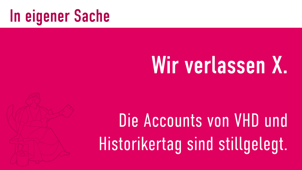 Der VHD hat sich dazu entschieden, X mit allen seine Kanälen zu verlassen.

Wir sagen "Danke" an alle Follower:innen, für alle Likes &amp; Reposts!

Jetzt freuen wir uns auf den Austausch &amp; die Vernetzung auf anderen Plattformen!

Links zu unseren Kanälen in den Kommentaren