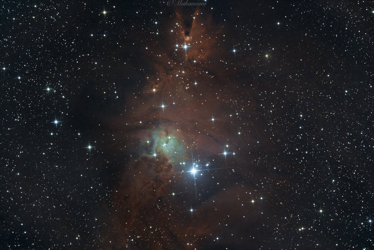 Makamomifr's tweet photo. #NGC2264 with my F5 Newton and #asi2600 #conenebula #konusnebel

astrophotography #astrophoto #astrofotografia #telescope #astrobackyard #space #astronomy #stars #deepsky #astroaddicted #univers #stargazing #sky #astronomyphotography #deepspace https://t.co/cM4zEnC4fo