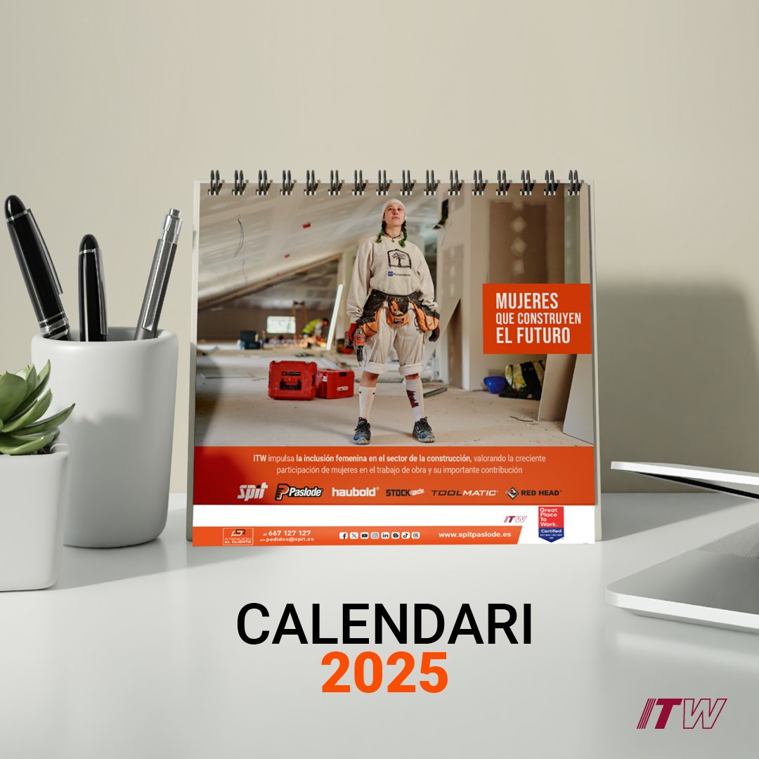 Feliç 2025! El nostre calendari aviat a les vostres taules i parets 😀

#Calendari2025 #NousComençaments #NeverStopBuilding #empresa #marca #estil #itw
