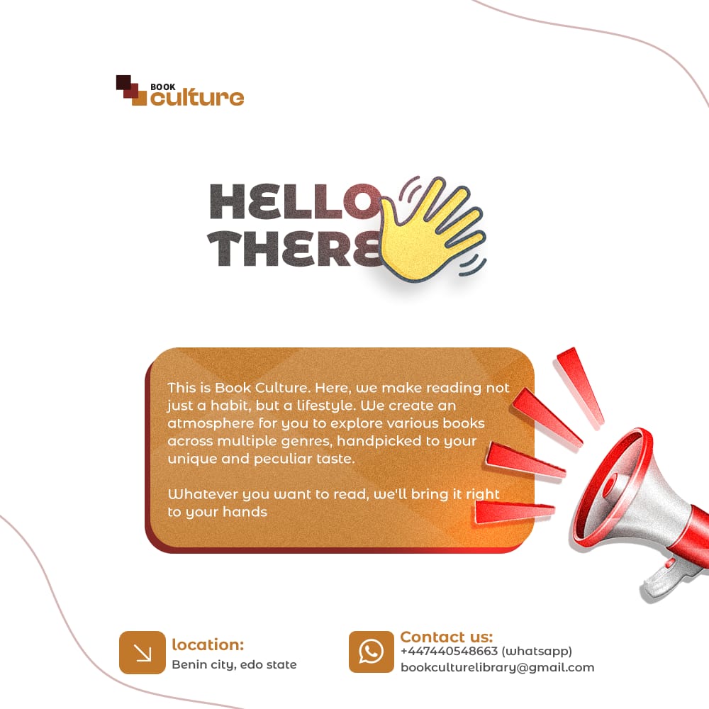 EchipuePrecious's tweet photo. My friends and I launched this on the 31st of December, 2024.
We are offering access to rent books, specifically African literature, every month for a fee of #1000.
We are in Benin City and we can also deliver as requested. 
If this comes to you, kindly repost.
👌🏾 https://t.co/tBKwaiZrkj