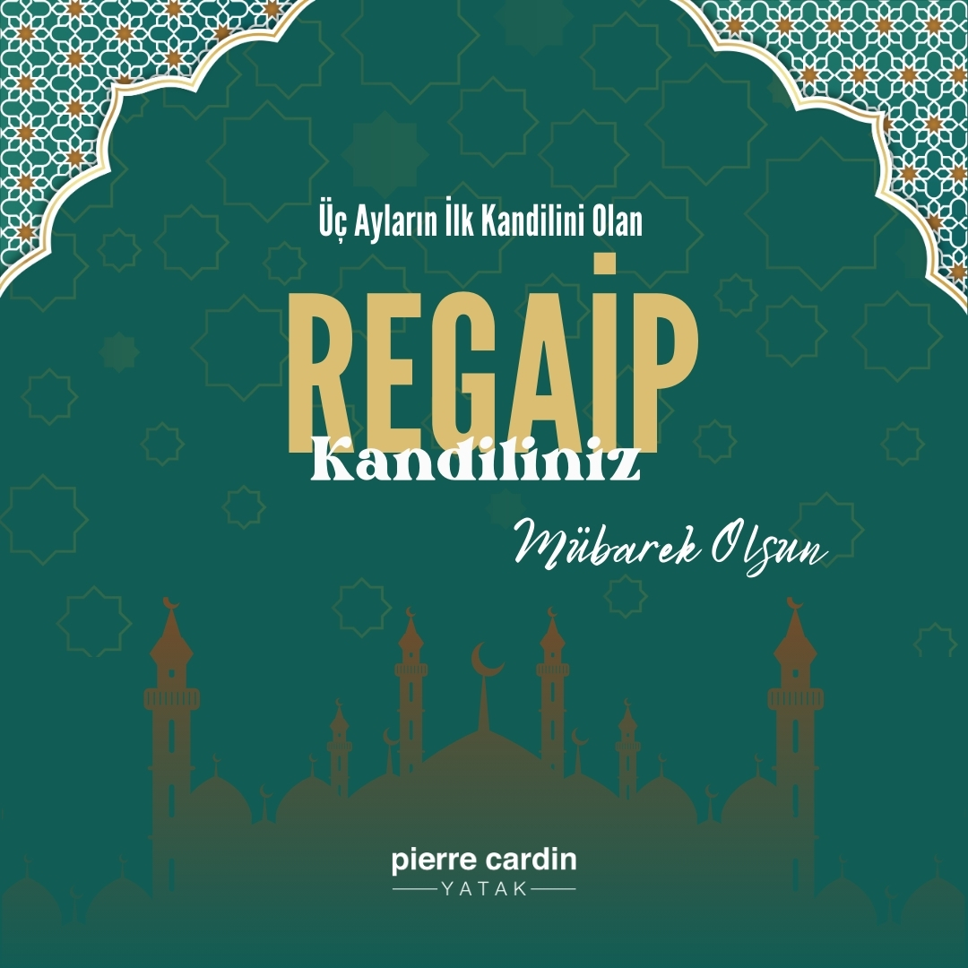 Üç ayların ilk kandili olan Ragaip Kandiliniz mübarek olsun.