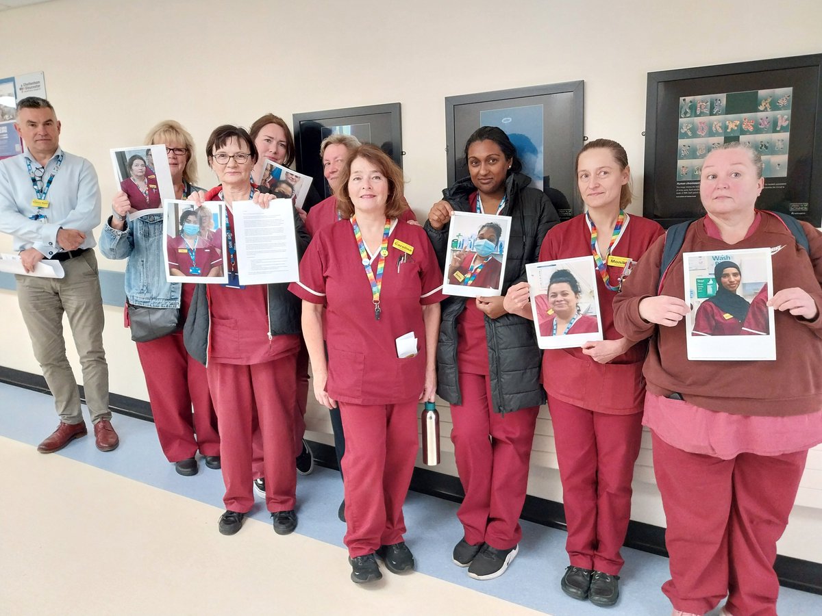 UNISONSW's tweet image. Phlebotomists at Gloucester and Cheltenham hospitals want to see their roles re-banded from band 2 to band 3.

A consultative ballot has seen a unanimous vote for action, UNISON will shortly ballot for industrial action 🗳️