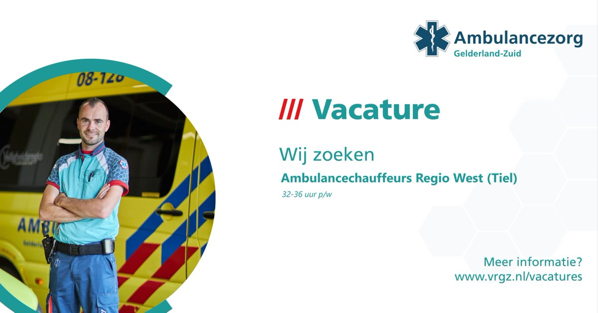 Met jouw verantwoordelijkheidsgevoel, rijvaardigheid en zorgzame houding ben jij onmisbaar in dit werk. Iedere rit is anders, maar één ding blijft altijd hetzelfde: jouw inzet maakt het verschil. 🚑🚨

Bekijk hier de vacature: obi41.nl/mtnrvk6k

#vacature #ambulance