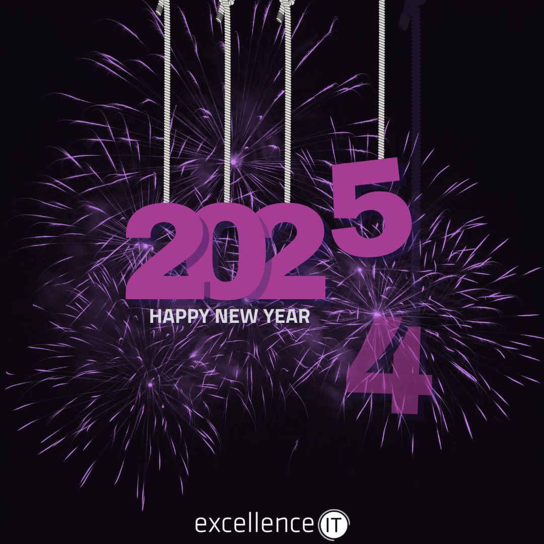 Wishing you a prosperous new year from the team at Excellence IT! 🥳🎆