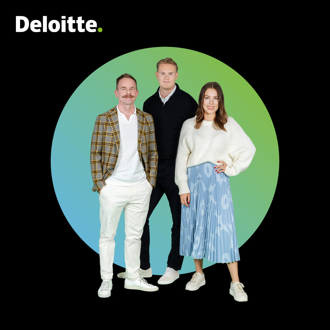 Audit Trainee-hakumme on nyt auki! Meiltä löytyy avoimia paikkoja Helsingistä, Tampereelta ja Turusta. Lue lisää Deloitten Trainee-hausta ja tutustu tarkemmin tilintarkastajan työhön:

👀 deloi.tt/4gINDn9
 (cont) deloi.tt/4gZma0k