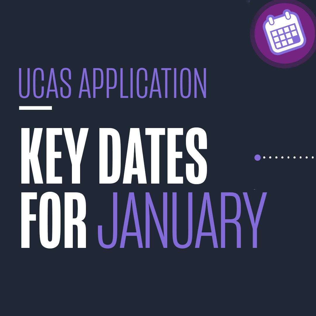 ucas_online's tweet image. With the January application deadline just around the corner, here are all key UCAS dates and deadlines that you need to know about 📅
Sign up to our TikTok Live Q&amp;amp;A to have your questions answers: TBC