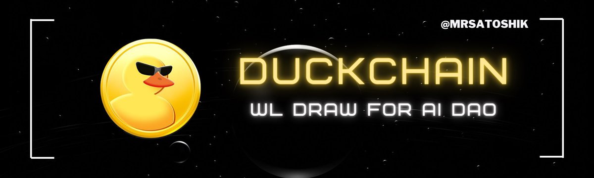 MrSatoshik's tweet image. DuckChain: WL draw for AI DAO.

DuckChain will launch the sale of passes that will provide entry into the DuckChain AI DAO:

&amp;gt; Round 1: 1k passes - price ~$200 (WL);
&amp;gt; Round 2: 15k passes - price ~$270;
&amp;gt; Round 3: 4k passes - price ~$335;

Bonuses for pass holders:

&amp;gt; additional…