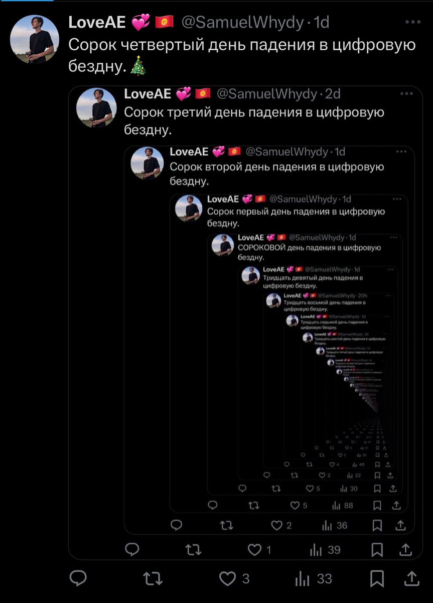 Сорок пятый день падения в цифровую бездну.