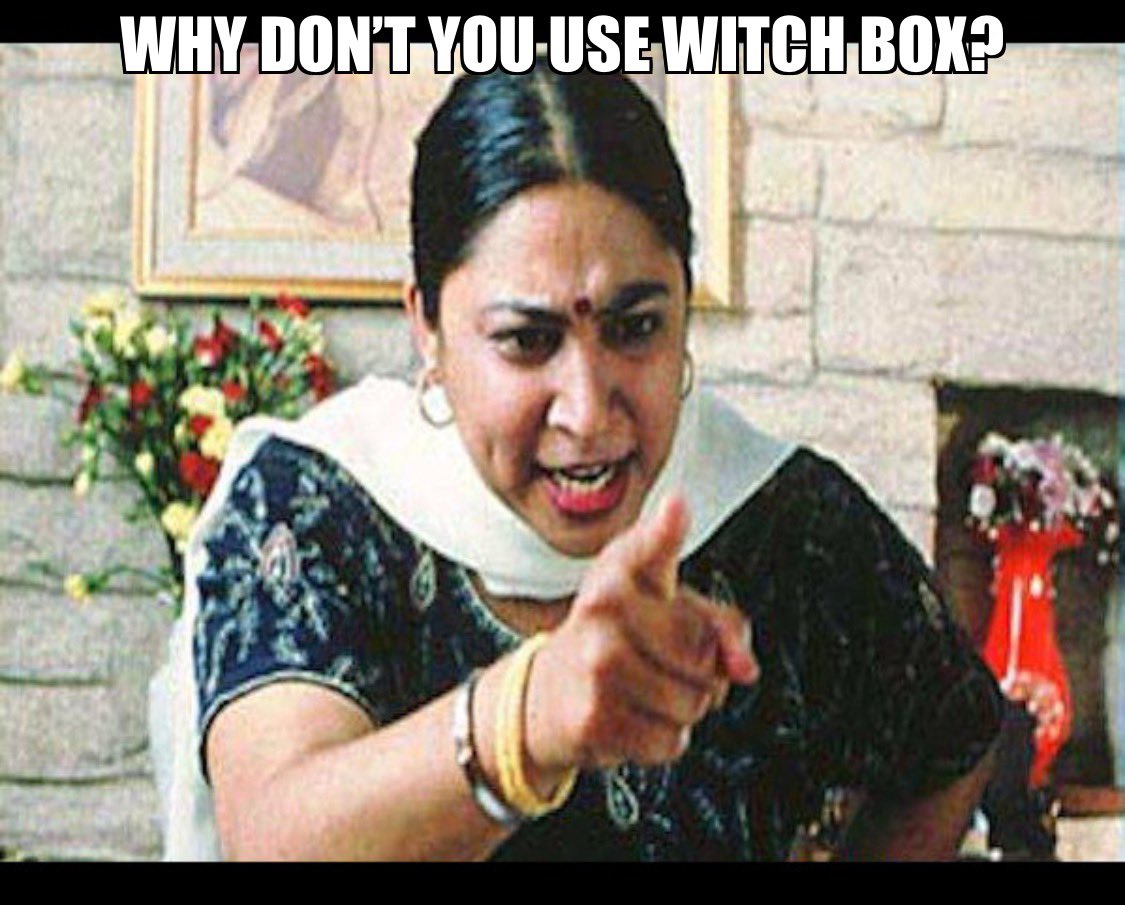 cry_emo7's tweet image. Entry for the witchbox holiday meme event 
@missmcollins 
@davidhuttjourno 
@rigtorp 
@witchwitch_sns 

#WitchBox #WitchMemeContest