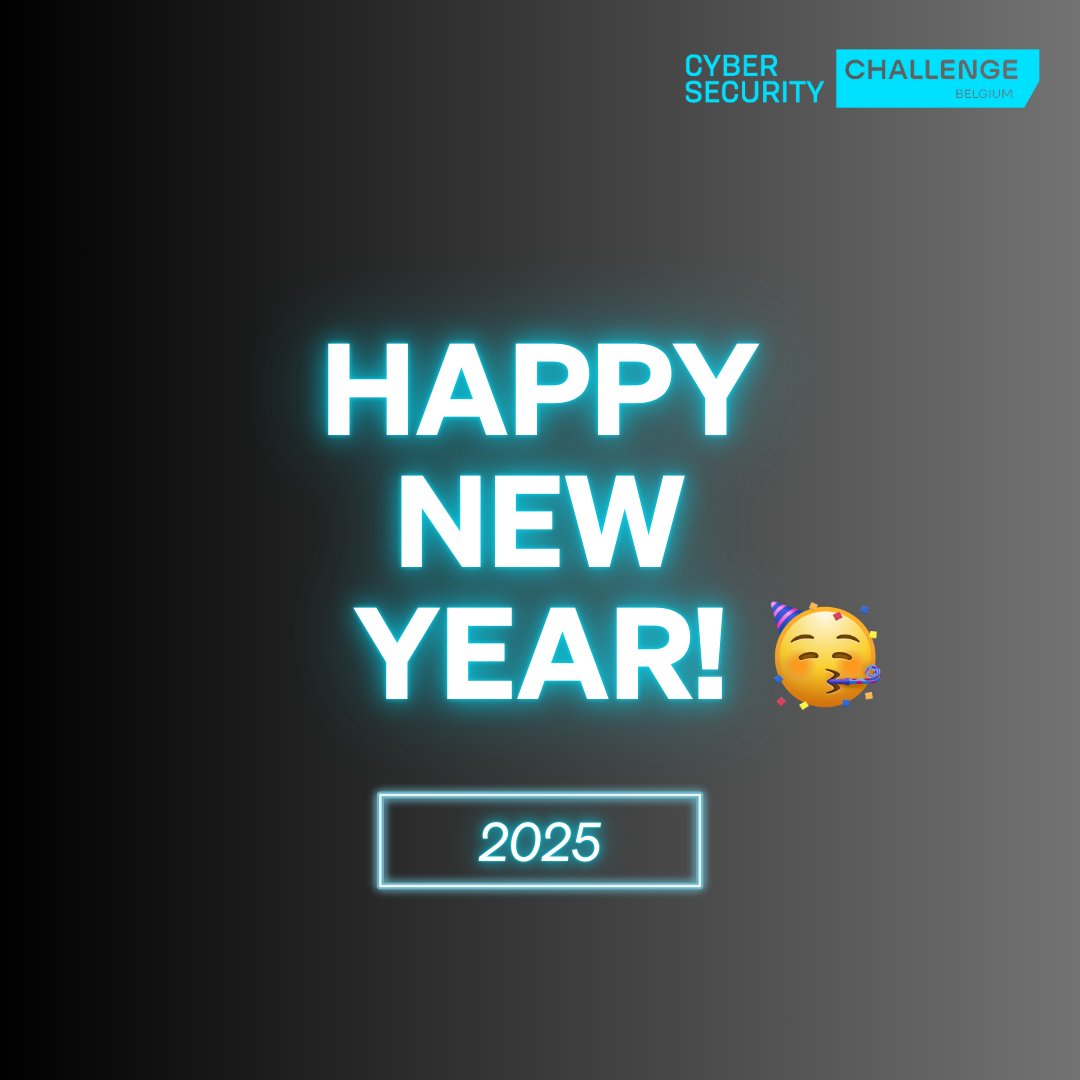 #HappyNewYear 2025! 🥳
It’s time for a new countdown: The Cyber Security Challenge Belgium is kicking off this year on March 14th and 15th with the #Qualifiers. 🚀
Register here 👉 loom.ly/cG4fDmo