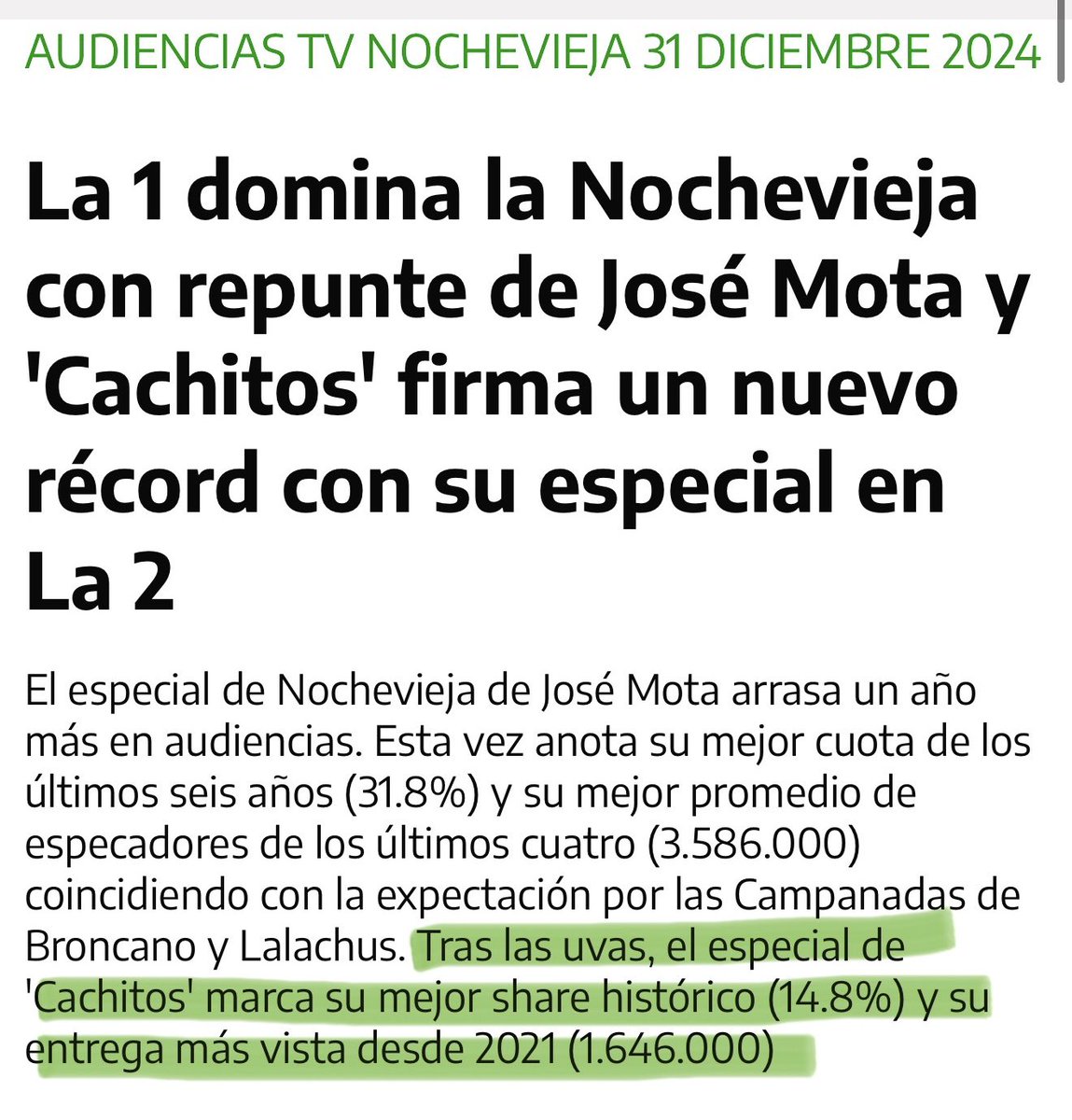 …Y después de hacer las gracias, ha llegado el momento de dároslas: