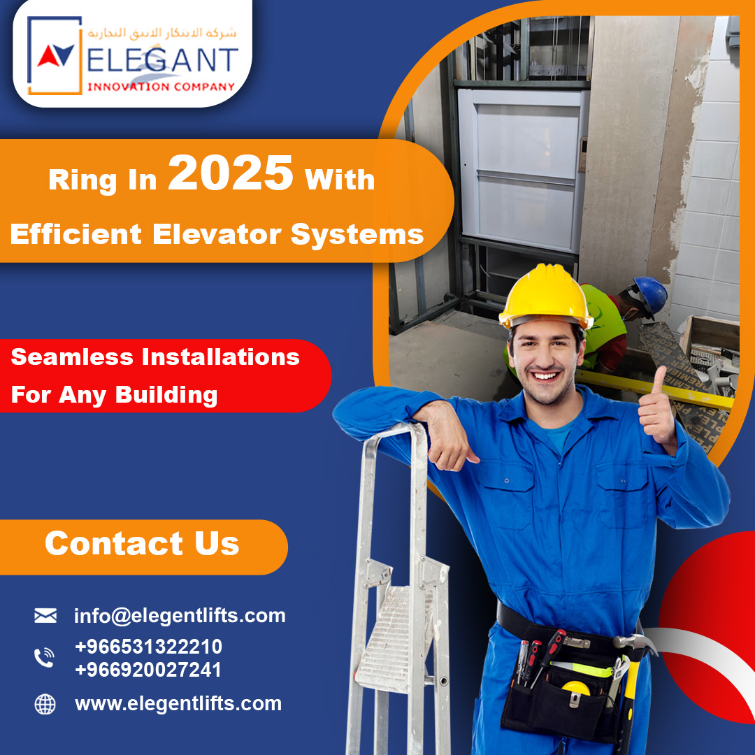 ElegentElevato1's tweet image. Ring in 2025 with Elegant Elevator – providing seamless elevator installations for any building. Experience efficiency and innovation with modern solutions tailored to your needs.
elegentlifts.com

#ElevatorSystems #SeamlessInstallations #BuildingElevators