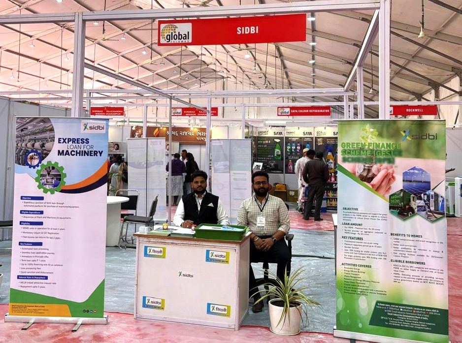 sidbiofficial's tweet image. SIDBI participated in the second edition of the International Mega Expo organized by the @ZalawadFed (ZFTI) in Surendranagar. The expo showcased a diverse range of businesses, from local SMEs to renowned national and international companies, attracting several exhibitors. Many…