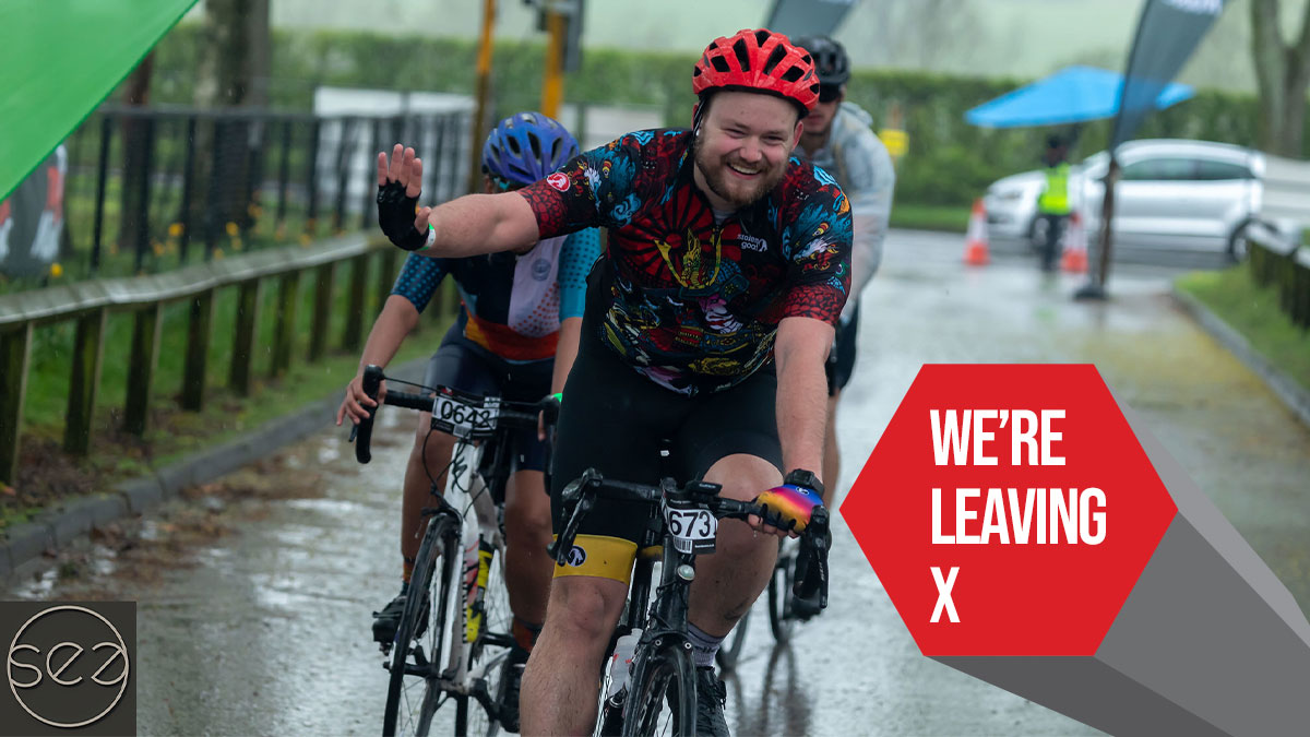 We're leaving X . Thank you for all the fun times.