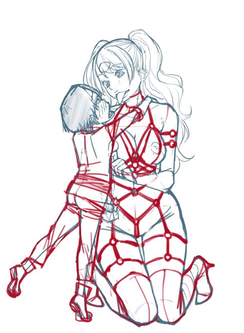 有償リクエスト…めっちゃラフ
こっちのほうがいいかもしれない 