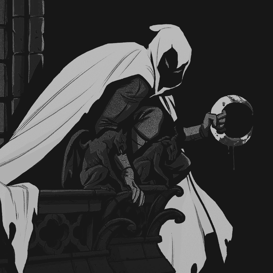 KnightOfKhonshu's tweet image. ‍‍ ‍‍
‍‍ ‍‍ ‍‍‍ ‍‍ ‍‍‍  ‍: ̗̀  𝐖𝐇𝐈𝐓𝐄 as the （ 𝗠̲𝗼̲𝗼̲𝗻 ）
‍‍ ‍‍ ‍‍‍ ‍‍ ‍‍‍ ‍                       ⦅ #𝐌𝐚𝐫𝐯𝐞𝐥𝐑𝐏 ☾ #𝐌𝐕𝐑𝐏 ⦆
‍‍ ‍‍ ‍‍‍ ‍‍ ‍‍‍ ‍          “  𝐈 want the 𝙀𝙉𝙀𝙈𝙔 to see coming — and be 𝐀̶𝐅̶𝐑̶𝐀̶𝐈̶𝐃！ ”
‍‍ ‍‍