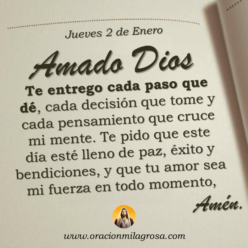 oracion_milagro's tweet photo. Oración para el jueves 2 de enero de 2025: https://t.co/zNfr5IzerL