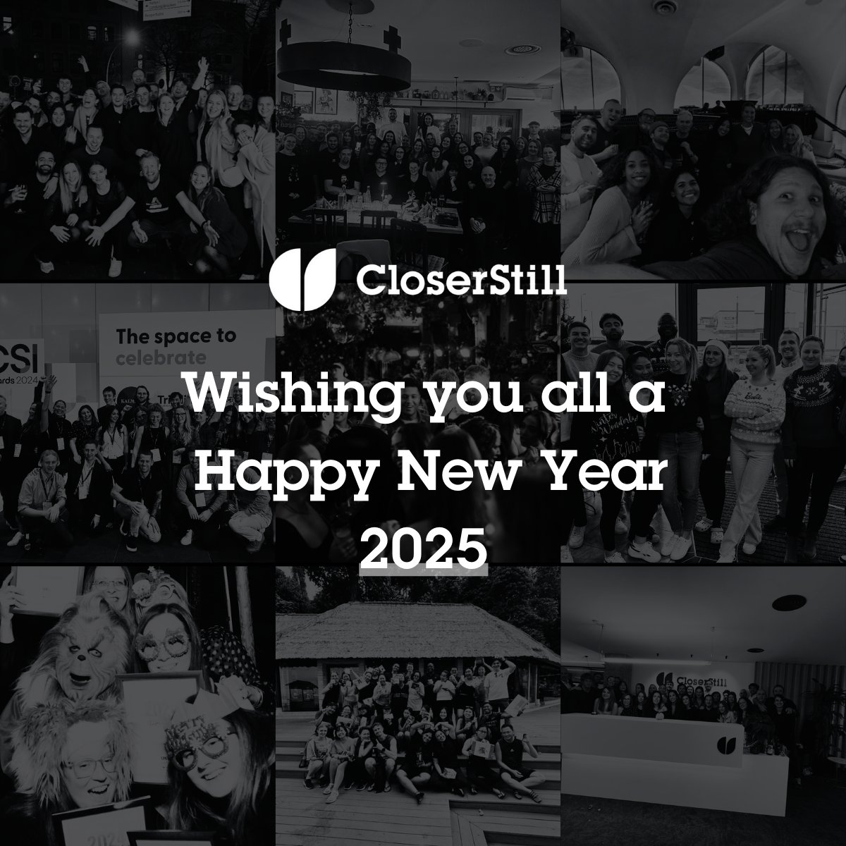 Welcome to 2025! Our offices are open, and we’re ready to kick off an even bigger and better year!

We’re equally thrilled to welcome new faces to the team this year – could that be you? Explore our latest job opportunities via the link below.

eu1.hubs.ly/H0fwRc90