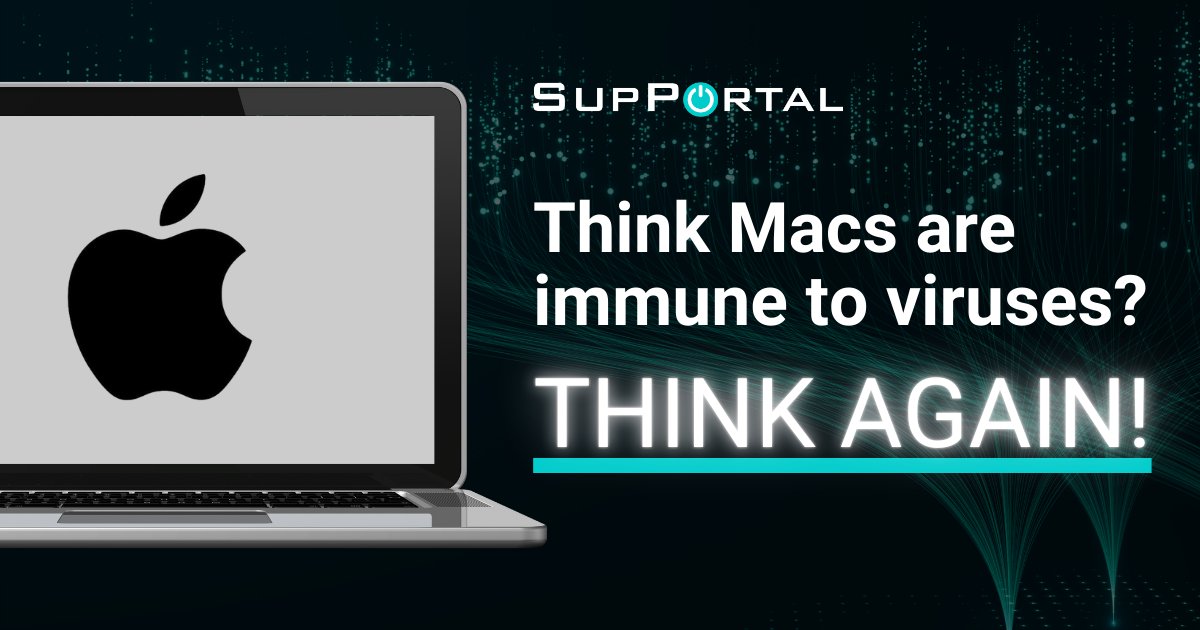supportaluk's tweet image. Macs are great, but they&apos;re not immune. Malware like Silver Sparrow proves it.

Small businesses using Macs: don’t skip antivirus or updates—cyber threats are real. SupPortal can help you stay secure.

Learn more: bit.ly/3PiDd1y