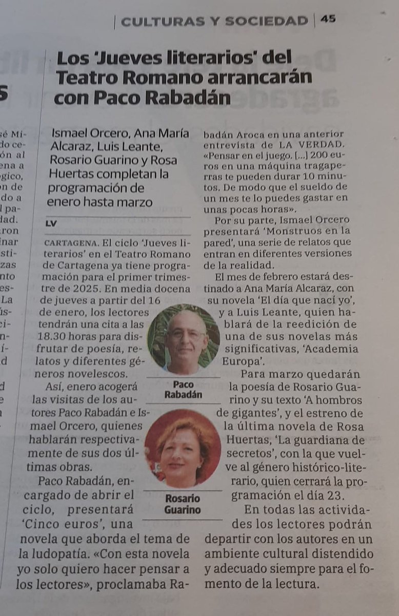 Allí estaremos😍✍️
