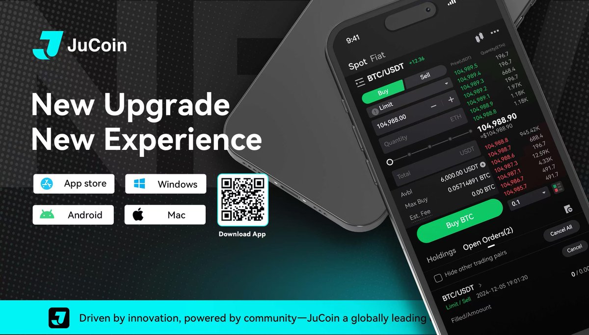 60Rayzaa's tweet photo. 🚀🎉 2025年1月1日，JuCoin交易所最新版本已上线！🚀🎉
🌟 为了提升服务的安全性、效率和便捷性，我们计划于2025年1月2日22:00（UTC+8）进行系统升级。

⏰ 升级工作预计耗时12小时，完成后将为用户提供更优质的服务体验。

👉 用户可通过以下链接下载新版本���获取详细信息：
官方网站：https://t.co/vV4RC3rZJB 🌐
APP下载：https://t.co/O7H9NP71jx 📲

📝 当前版本仅支持下载功能，注册及其他功能将在系统升级完成后启用。

升级完成后，用户将体验到以下新特性：

✨ 界面设计更为简洁，操作流程更为流畅。 
⚡️ 系统性能得到显著提升，交易处理速度加快。
🎉 新增多项功能，服务内容更为全面。 

📢 系统升级的具体细节及进度将在交易所公告中详细说明。📢
💌 感谢用户的支持，敬请期待更多更新内容。 💌