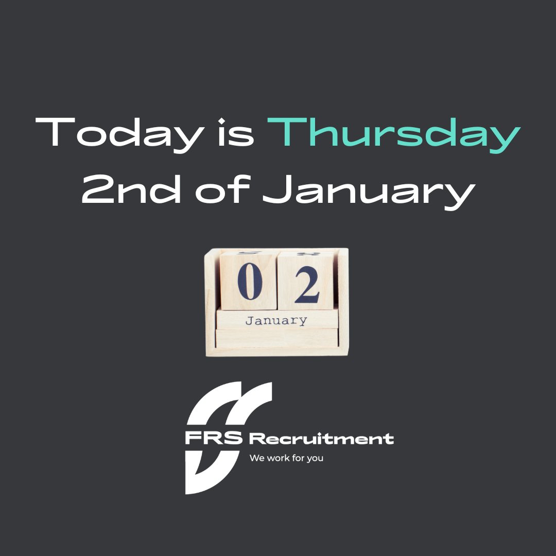 FRS Recruitment (@frsrecruitment) on Twitter photo Welcome back! In case you're unsure today is Thursday the 2nd of January! 
#weworkforyou Welcome back! In case you're unsure today is Thursday the 2nd of January! 
#weworkforyou