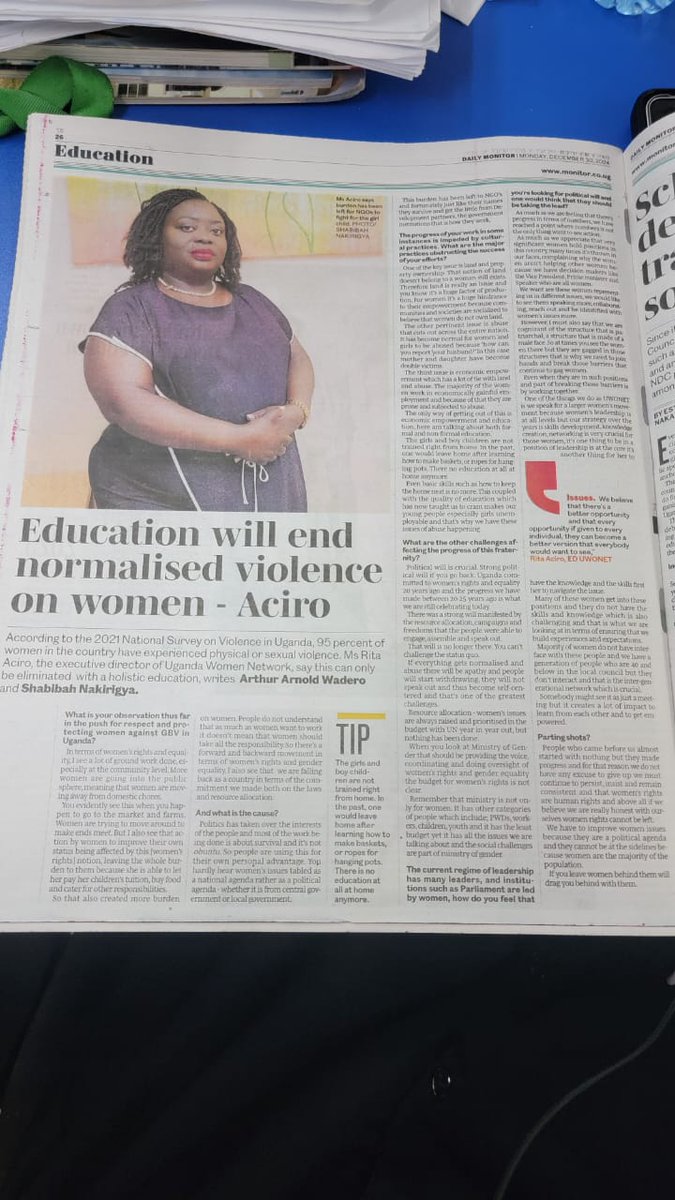 RitaAciro's tweet image. #Education the #equalizer 
@uwonet 
@FAWEUganda